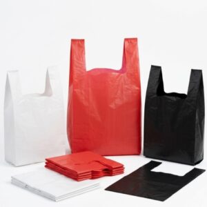 Kantong Kresek HD Serbaguna - 3 Pack - Tebal Warna Merah Hitam Putih